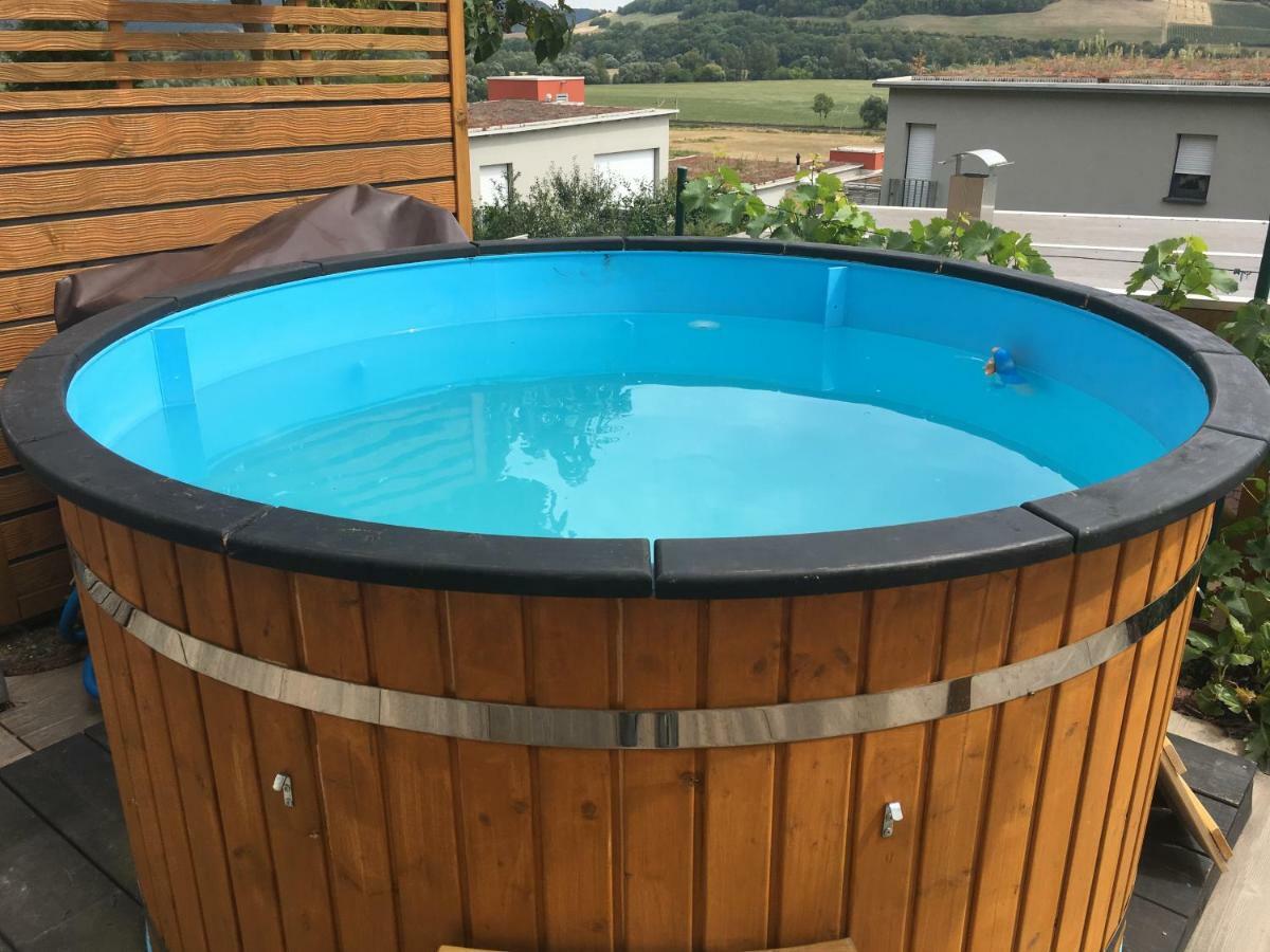 Romantische Ferienwohnung Mit Fantastischem Ausblick, Pool Und Gartensauna Jena Exteriör bild